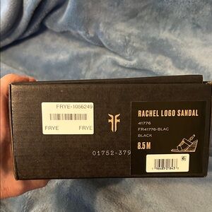 Frye Black Rachel Sandals